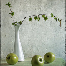 Схема вышивки «зеленое»