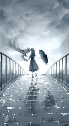 Дождь... - картина - оригинал