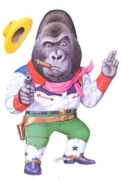 обезьяна - оригинал