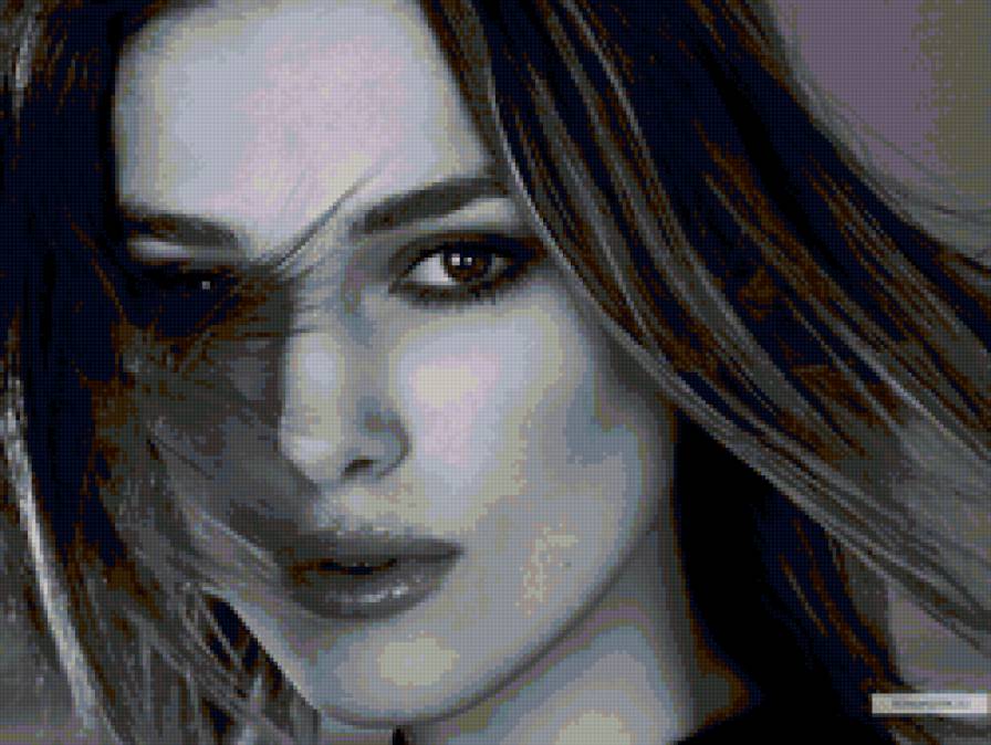 Звезды - девушка, здезды - предпросмотр