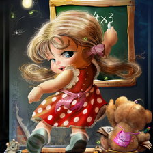 Схема вышивки «детки»