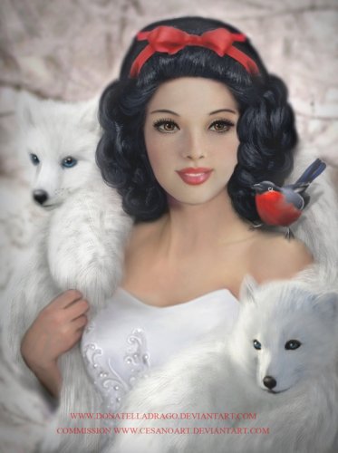 белоснежка и собачки - оригинал