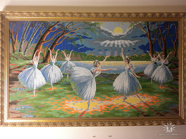 балерины танец "лебединное озеро" - оригинал