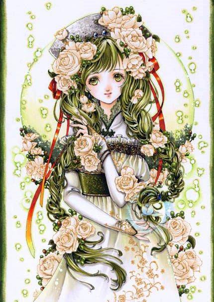 Принцесса анимэ - девочка, анимэ, девушка, принцесса - оригинал