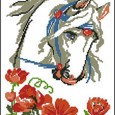 Схема вышивки «Лошадка»