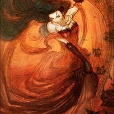 Схема вышивки «Танец»