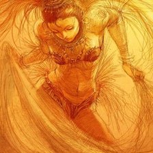 Схема вышивки «Танец 1»