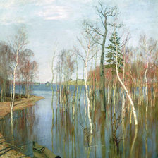 Схема вышивки «Весна. Большая вода.»