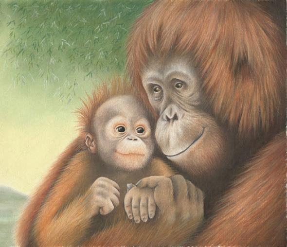 мама и малыш - оригинал