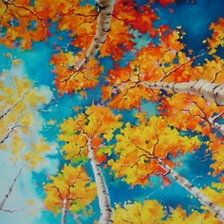 Схема вышивки «осень»