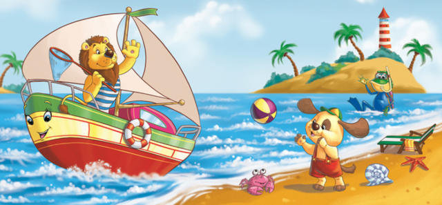 кораблик - оригинал