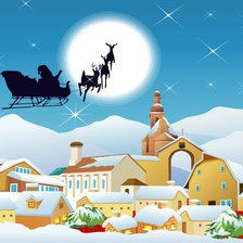 Схема вышивки «новогодняя»