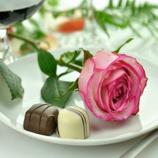 Схема вышивки «роза»