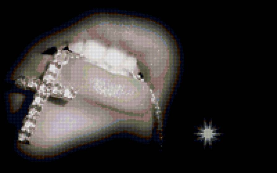 девушка - губы, лица, девушка, поцелуй, люди - предпросмотр