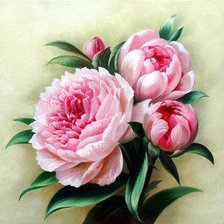 Схема вышивки «Очень,очень красивые цветы)»