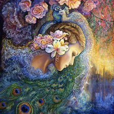 Схема вышивки «Картины Жозефины Уолл»