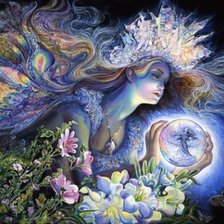 Схема вышивки «Картины Жозефины Уолл»