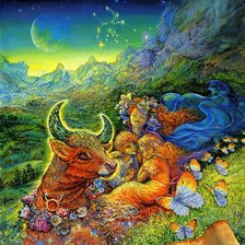 Схема вышивки «Картины Жозефины Уолл»