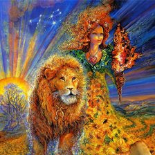 Схема вышивки «Картины Жозефины Уолл»