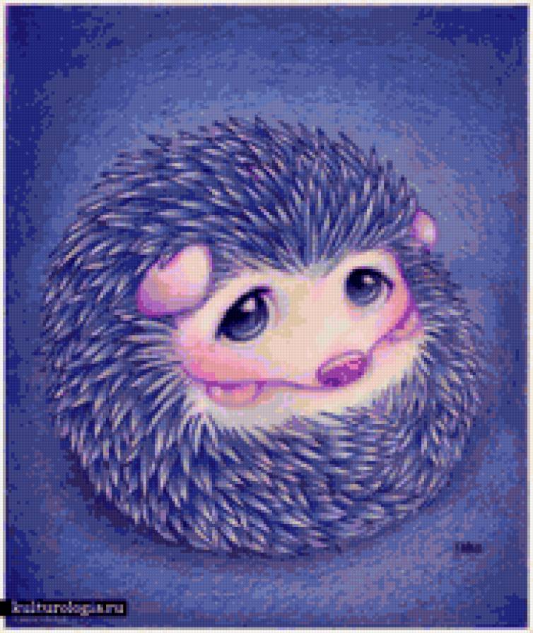 Ёжик - для детей - предпросмотр