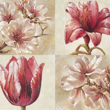 Схема вышивки «Цветы»