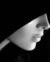 Лицо девушки - скрытность, девушка, лицо - оригинал