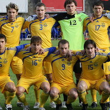 Схема вышивки «Сборная Украины»