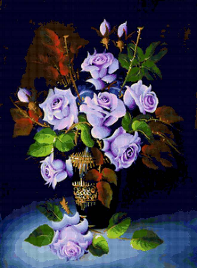 красивый букет - цветы - предпросмотр