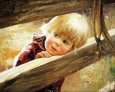 Схема вышивки «Мальчик»