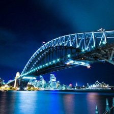 Схема вышивки «Мост»