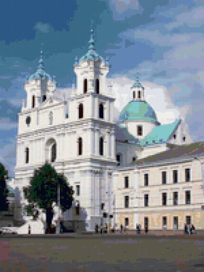 Гродно Фарный костёл - беларусь, архитектура, гродно, костел - предпросмотр