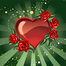 Схема вышивки «валентинка»