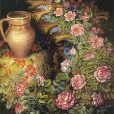 Схема вышивки «натюрморт»