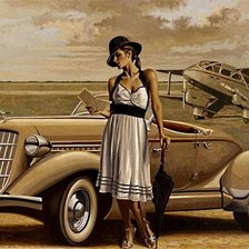 Схема вышивки «ожидание»