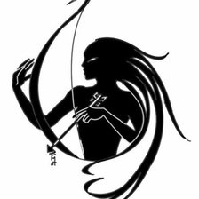 Схема вышивки «стрелец»