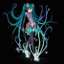 Схема вышивки «аниме»