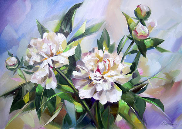 Пионы - пионы, цветы - оригинал