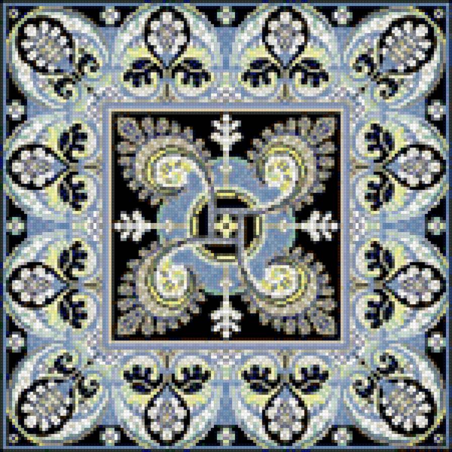 подушка - узор, подушка - предпросмотр