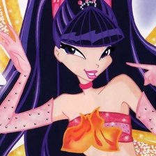 Схема вышивки «муза2»