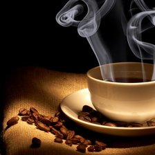 Схема вышивки «Кофе»