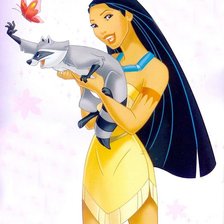 Схема вышивки «Покахонтас»