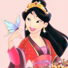 Схема вышивки «Мулан»