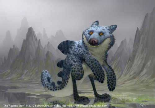 Нечто))) - картина, животные - оригинал