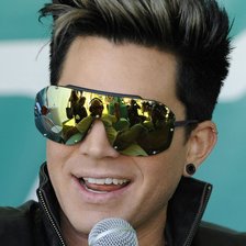 Схема вышивки «Adam Lambert»