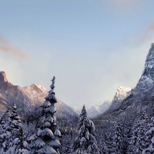 Схема вышивки «ПЕЙЗАЖ»