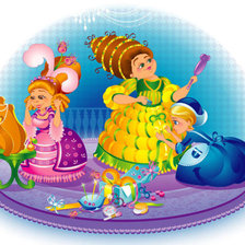 Схема вышивки «золушка»