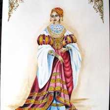 Схема вышивки «Виконтесса»