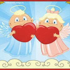 Схема вышивки «Ангелочки»