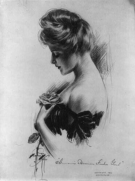 Девушка с розой - роза, цветы, девушка - оригинал