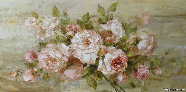винтажные розы - винтаж, розы, цветы - оригинал